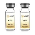 Buy NAD+ Ireland 250mg Vial Twin Pack from Direct Peptides